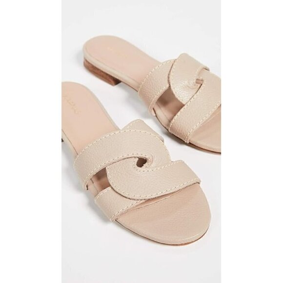 Kaanas Santorini Infinity Loop Woven Flat Slide Sandal Size 8 Beige Springtime - Picture 11 of 11